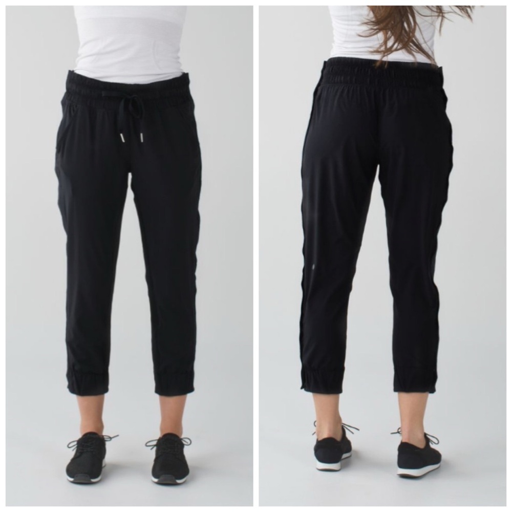 Lululemon Black Tearaway Athletic Pants